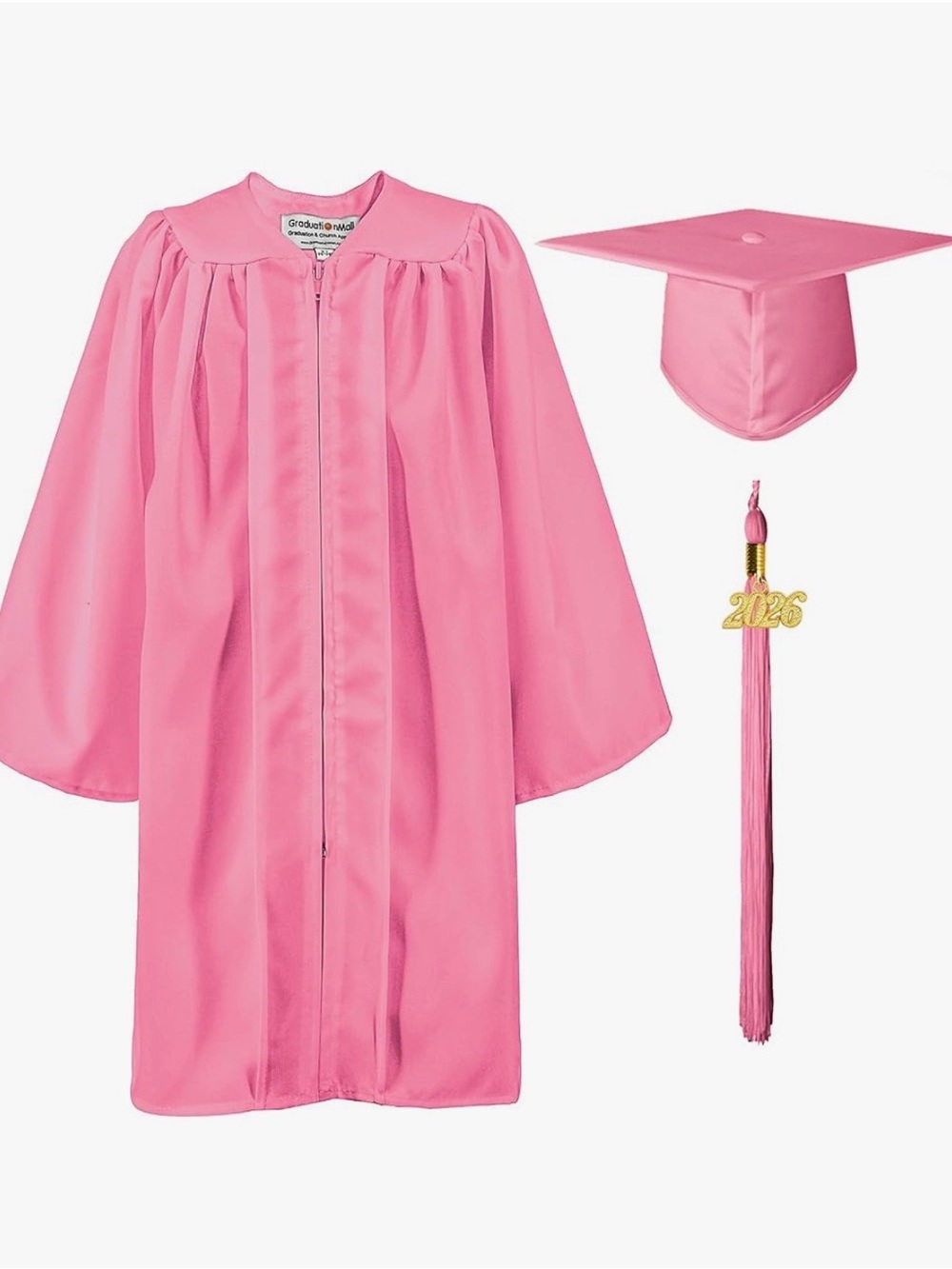 Pink Graduation Cap, Gown & Tassel Set Brand new preschool, Kindergarten